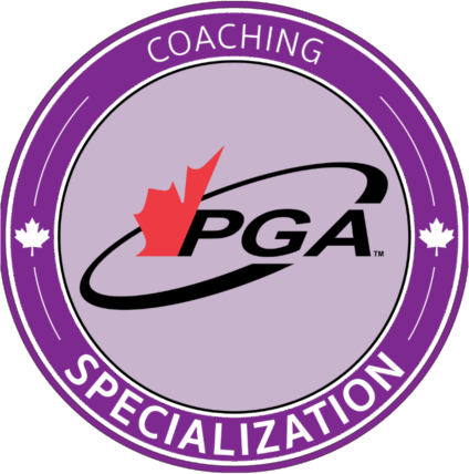 PGA of Canada Coaching Specialization certification